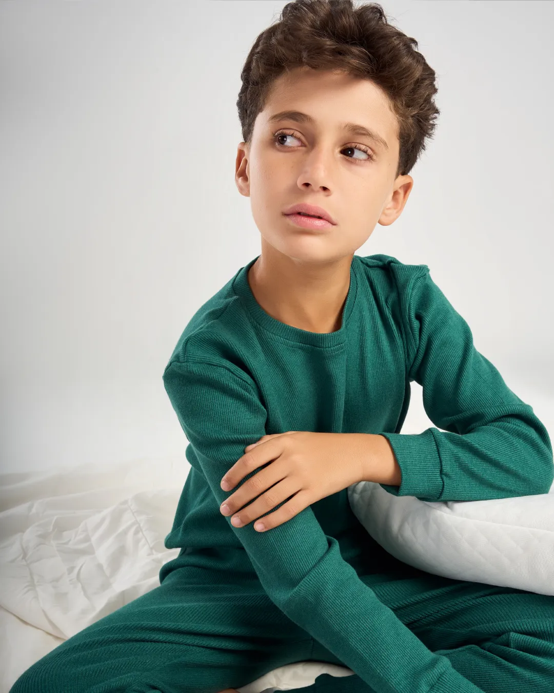 طقم تدفئه اطفالي مضلع