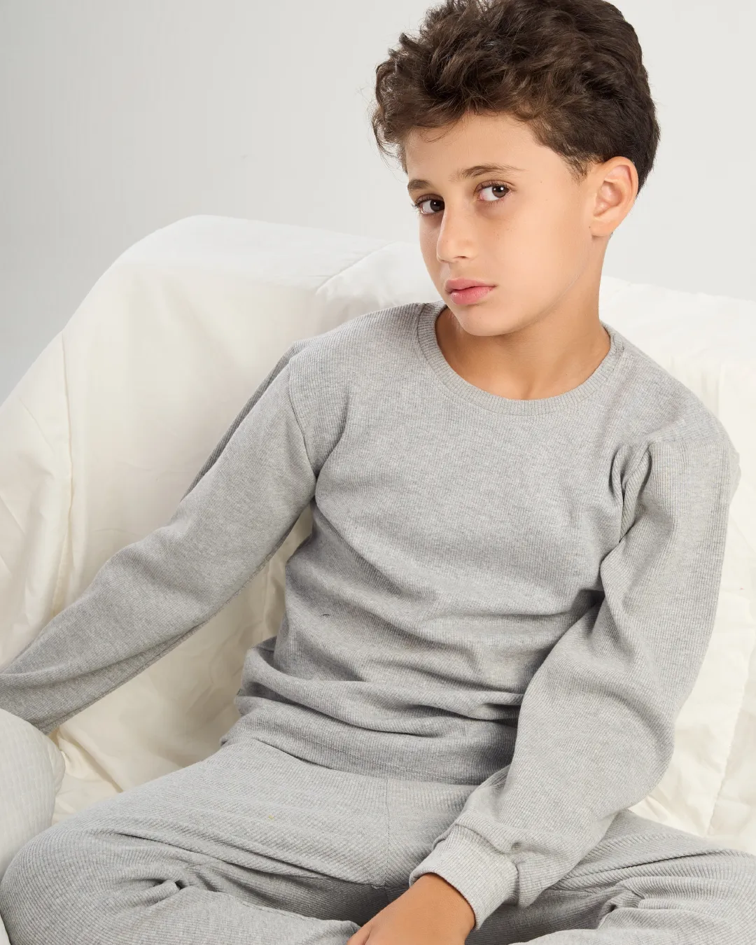 طقم تدفئه اطفالي مضلع