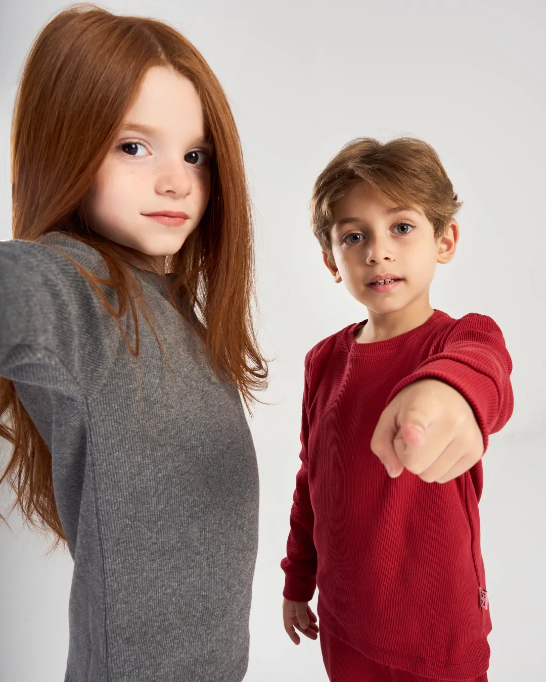 طقم تدفئه اطفالي مضلع