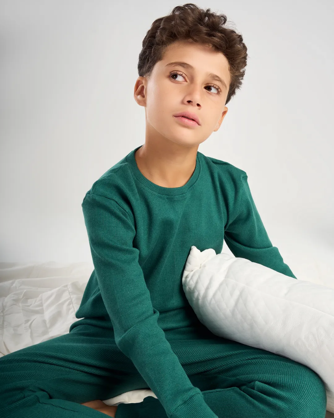 طقم تدفئه اطفالي مضلع