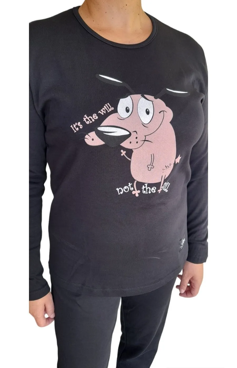 Γυναικεία πιτζάμα homewear 100% βαμβάκι πενιέ σε rib πλέξη #1213