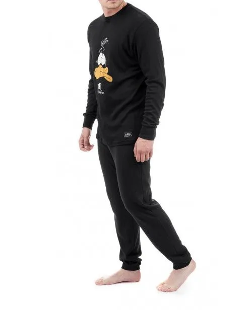 Ανδρική πιτζάμα τύπωμα the Duck 100% βαμβάκι #1232