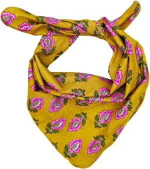 100% Cotton Bandana Bohemian Style Cotton Neck Scarf Boho Soft Cotton Bandana Neckerchief Square Scarf Handkerchief