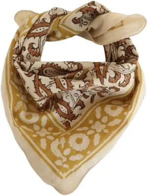 100% Cotton Bandanas, Bohemian Style Cotton Neck Scarf, Boho Soft Cotton Bandana, Cotton Cotton Square Scarf gift handkerchief Round Print