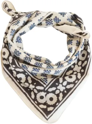 100% Cotton Bandanas, Bohemian Style Cotton Neck Scarf, Boho Soft Cotton Bandana, Cotton Neckerchief, Cotton Square Scarf gift handkerchief