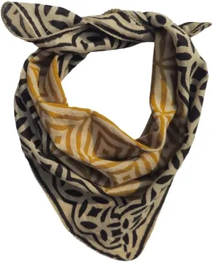 100% Cotton Bandanas Bohemian Style Cotton Neck Scarf Neckerchief Cotton Square Scarf Gift Handkerchief Ethnic Bandana