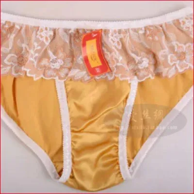 100% Mulberry Silk Panties for Women - Pure Genuine Lingerie in Various Colors