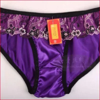 100% Mulberry Silk Panties for Women - Pure Genuine Lingerie in Various Colors