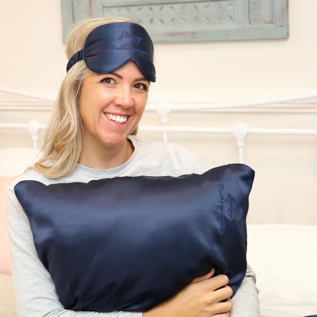 100% Mulberry Silk Pillowcase/ Eye Mask Gift Box