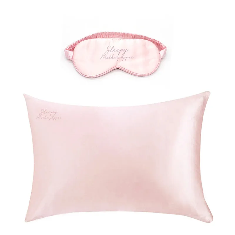 100% Mulberry Silk Pillowcase/ Eye Mask Gift Box