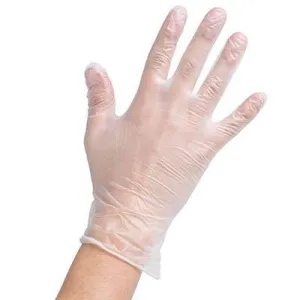 100 Pack Vinyl Powder Free Gloves - XL