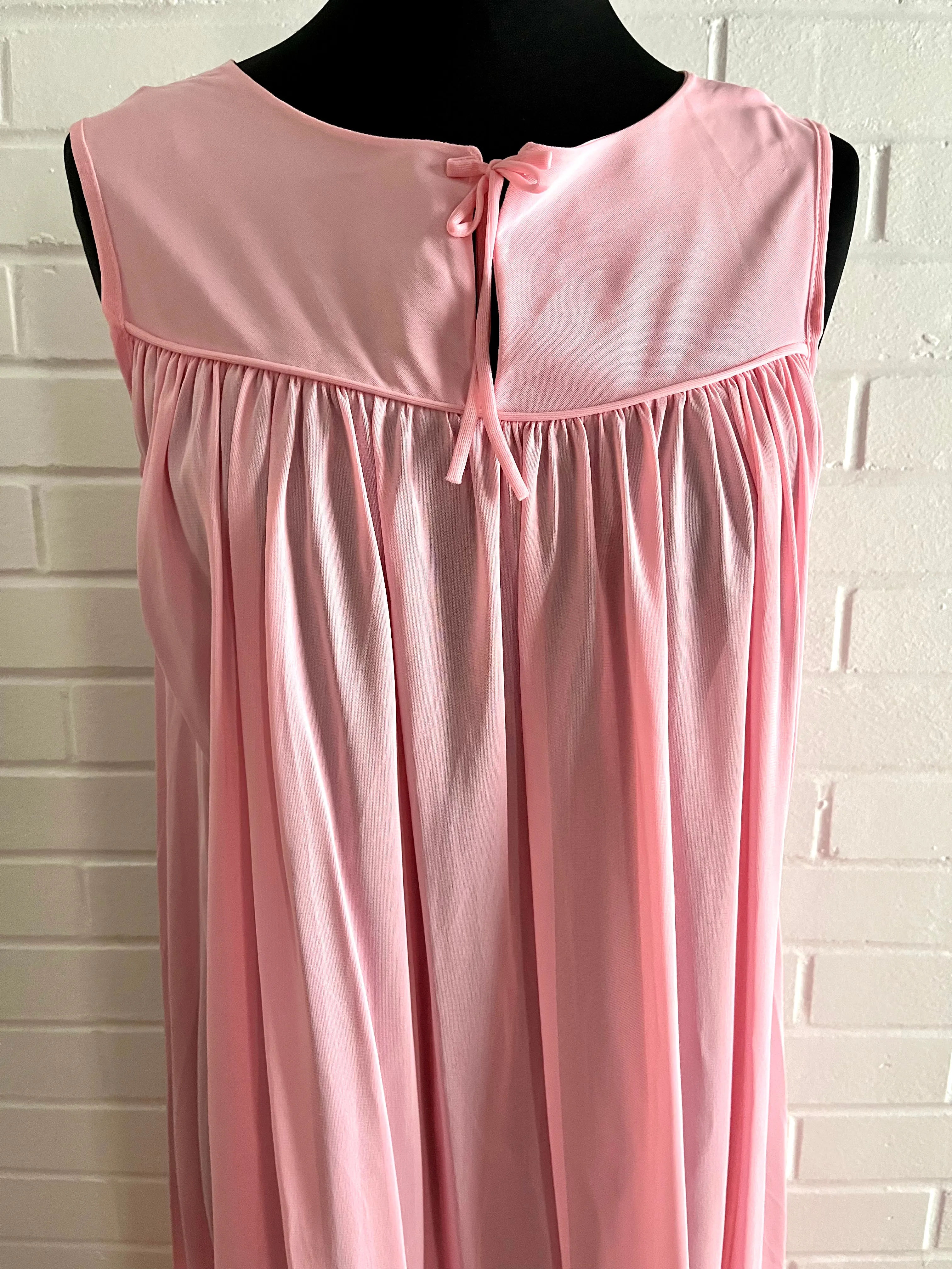 1960s Peignoir & Nightgown Set