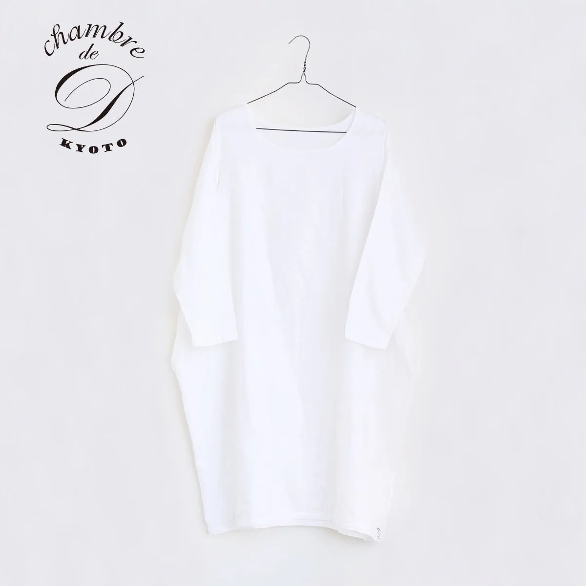 2 Layered Gauze Round Neck Room Dress [Chambre de D KYOTO]