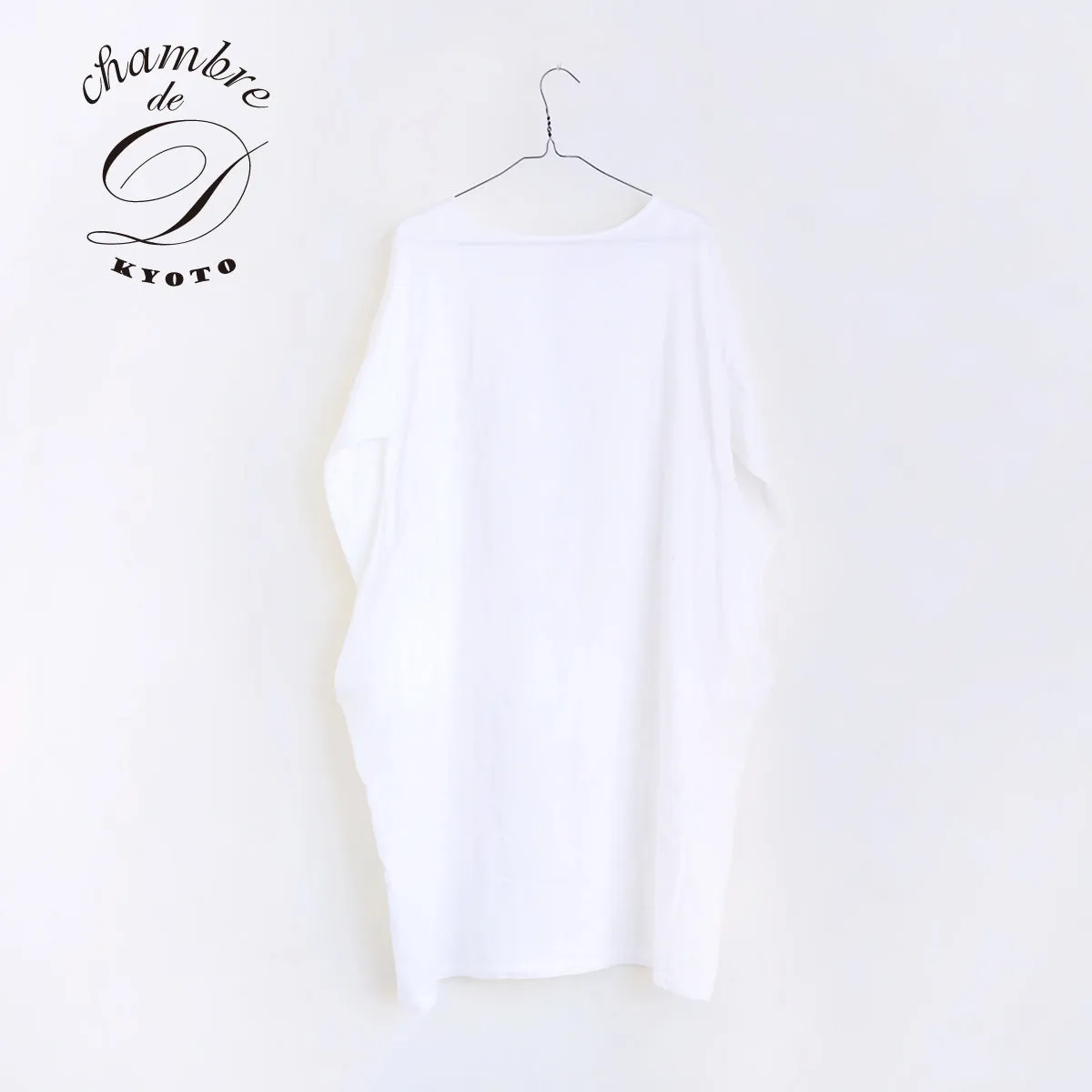 2 Layered Gauze Round Neck Room Dress [Chambre de D KYOTO]