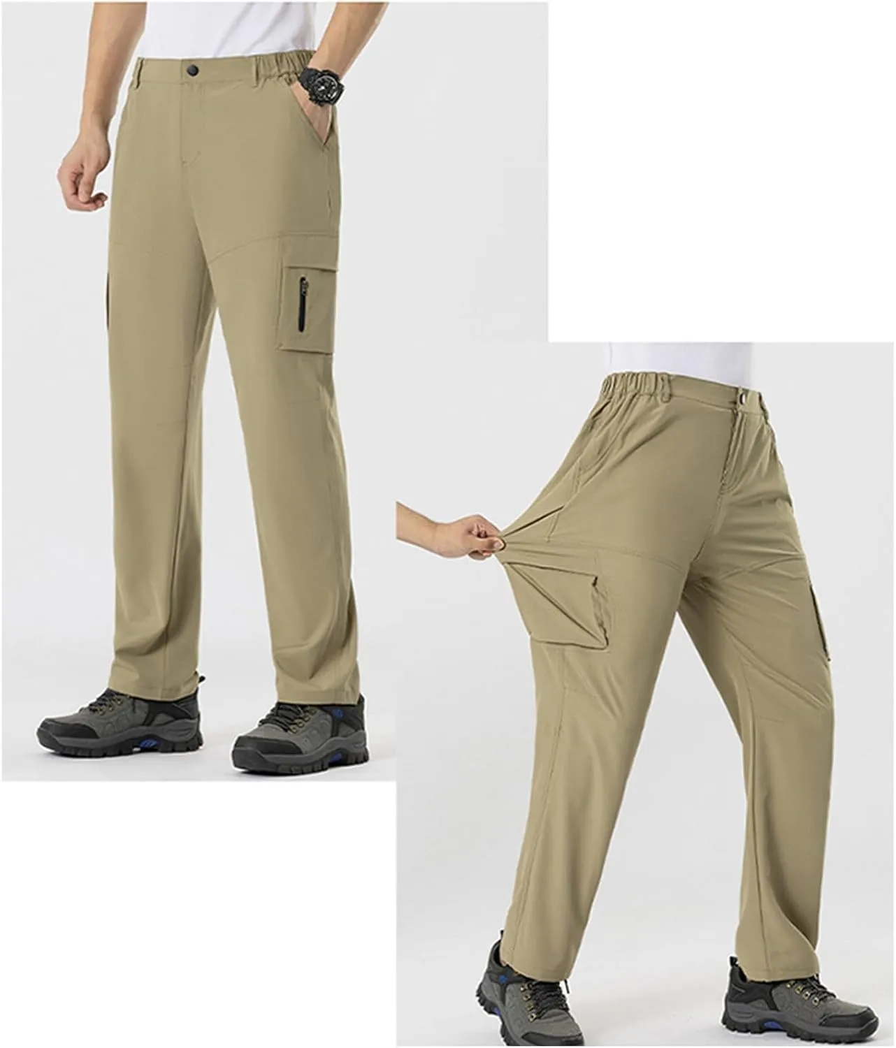 2025 Men's Stretch Pants Breathable Casual Work Pants