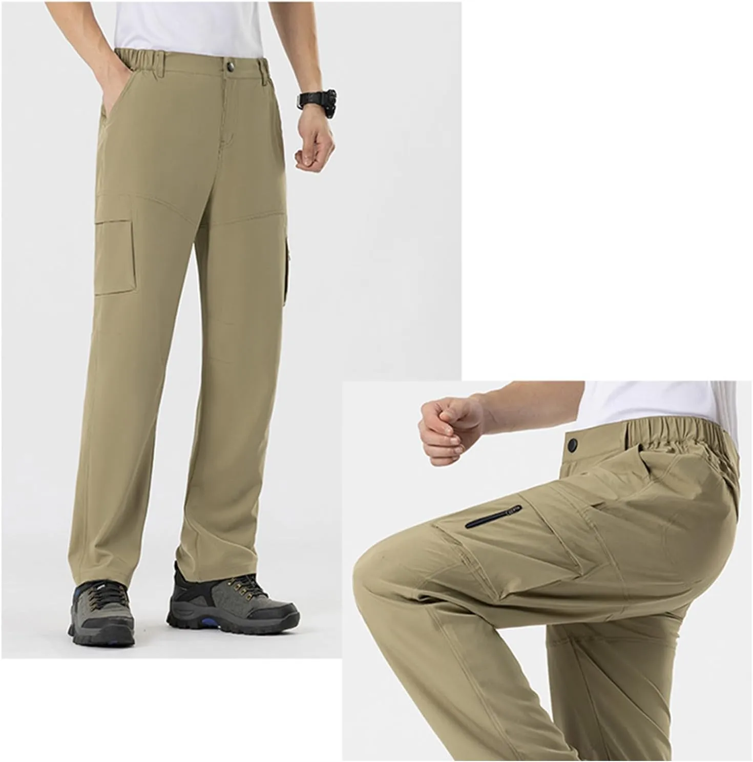 2025 Men's Stretch Pants Breathable Casual Work Pants