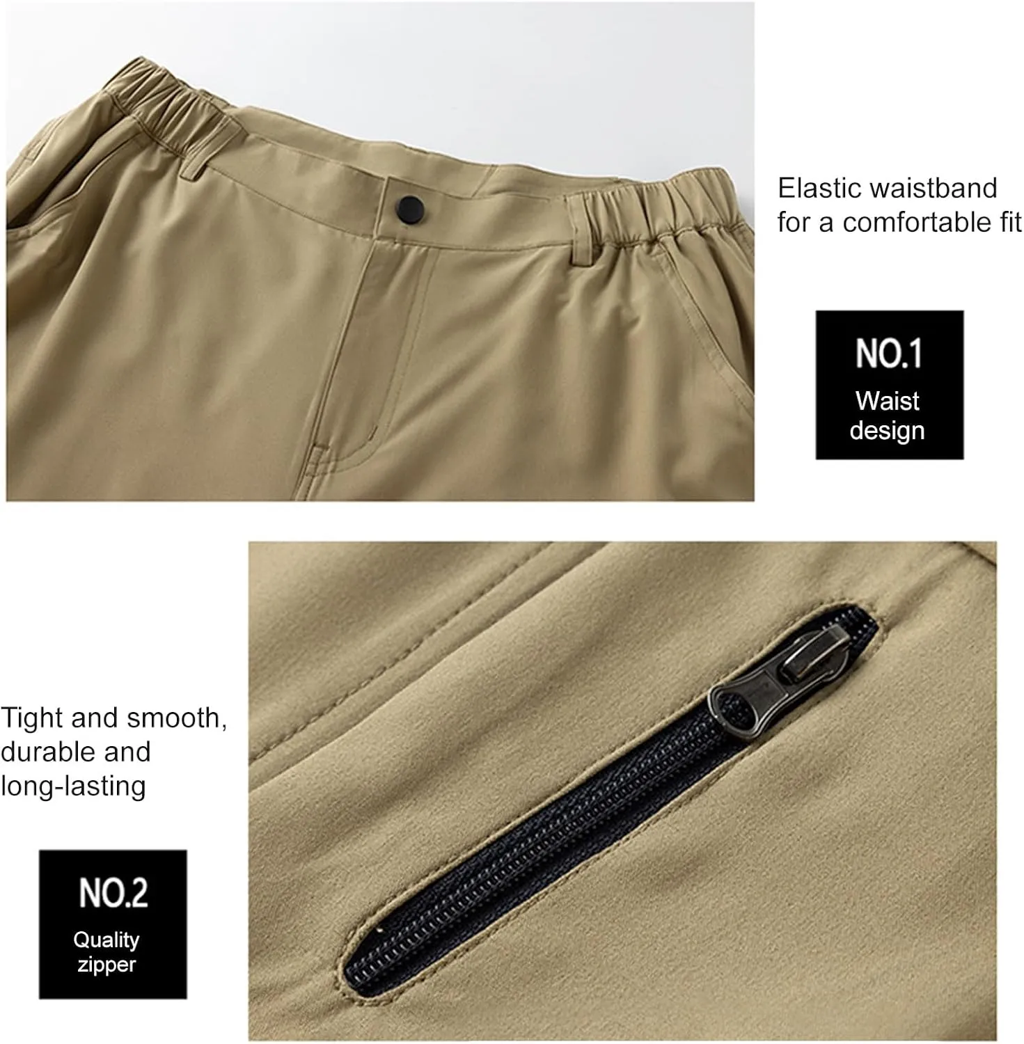 2025 Men's Stretch Pants Breathable Casual Work Pants