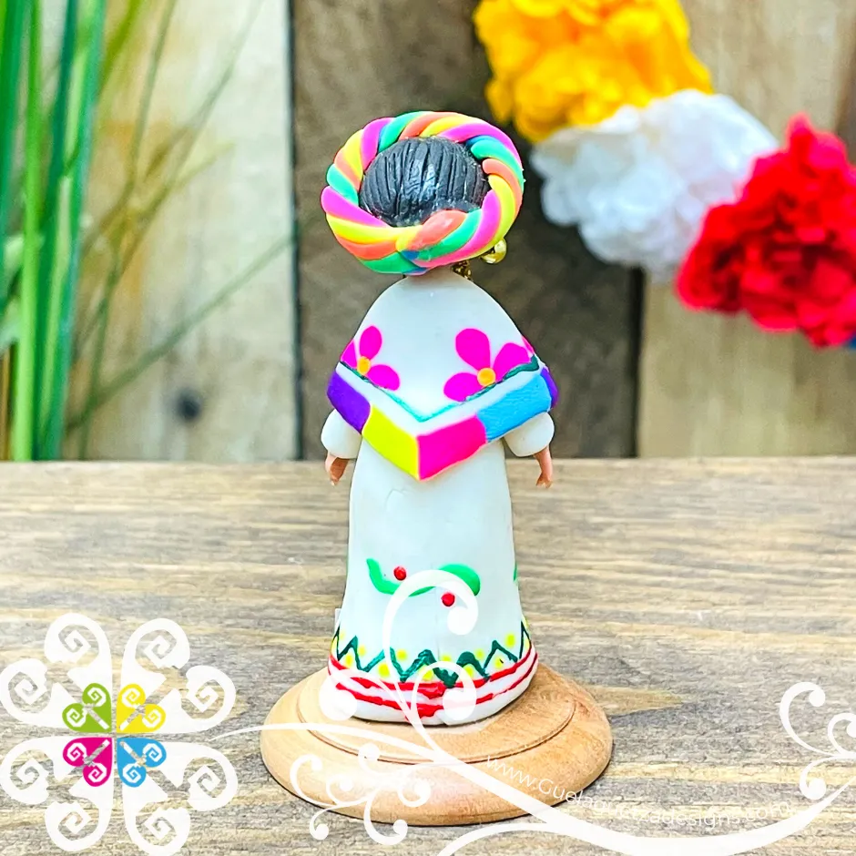 24- San Luis Potosi Little Doll Figurine - Fondant Doll