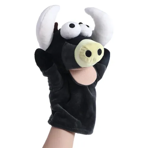 24cm Adorable Plush Animal Hand Puppet for Fun Family Games