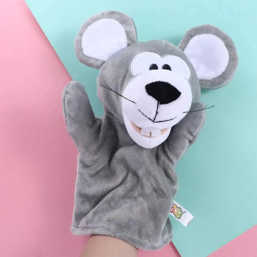 24cm Adorable Plush Animal Hand Puppet for Fun Family Games