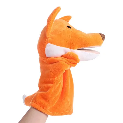 24cm Adorable Plush Animal Hand Puppet for Fun Family Games
