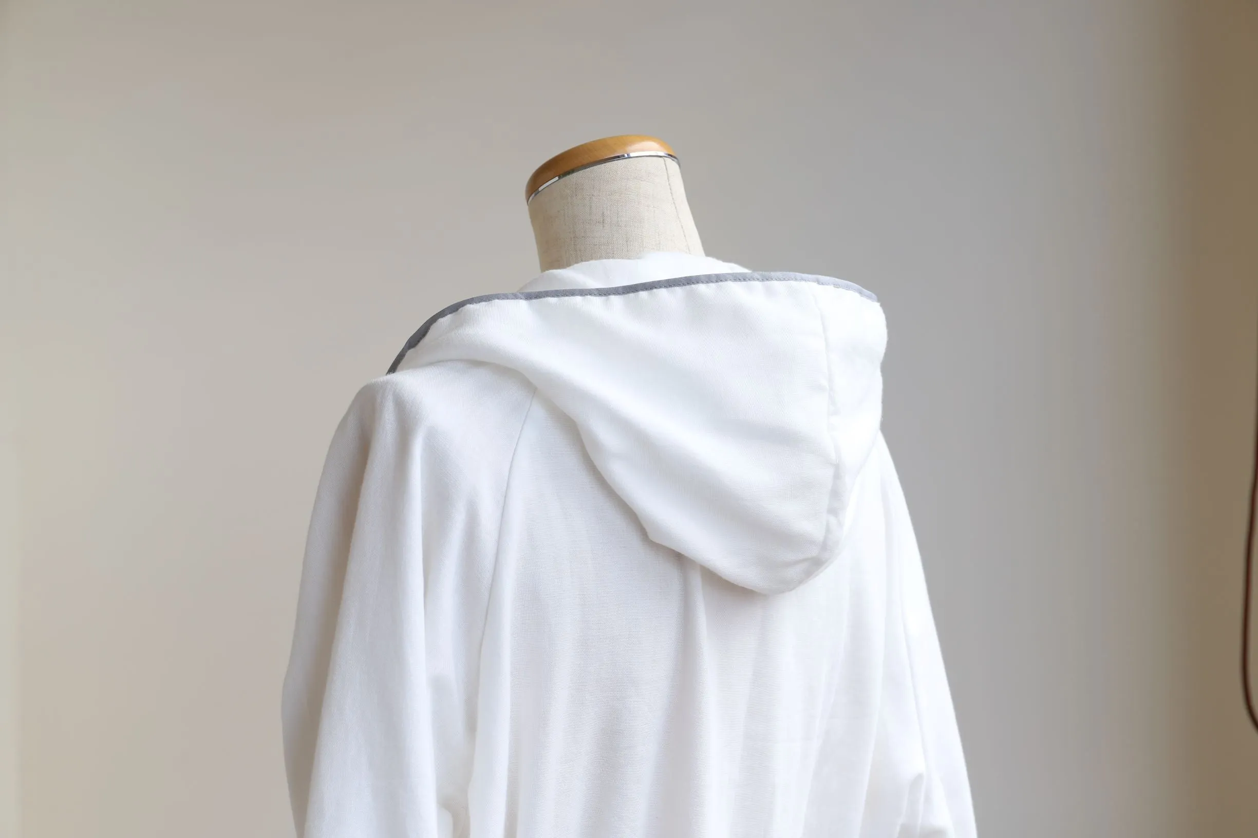 3 Layered Gauze Hooded Robe [Chambre de D KYOTO]