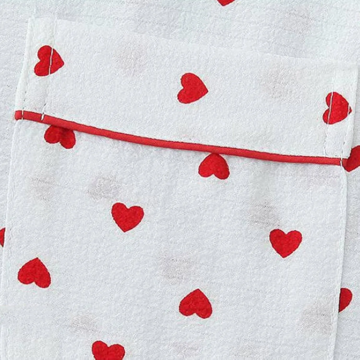 3 PCs Women's Heart Print Pajama Sets Long Sleeve Button Down Sleepwear Loose Pjs Bottom Long Pants Lounge Set with Eye Mask