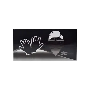 50PAIRS NITRILE BLACK LARGE SALON GLOVES