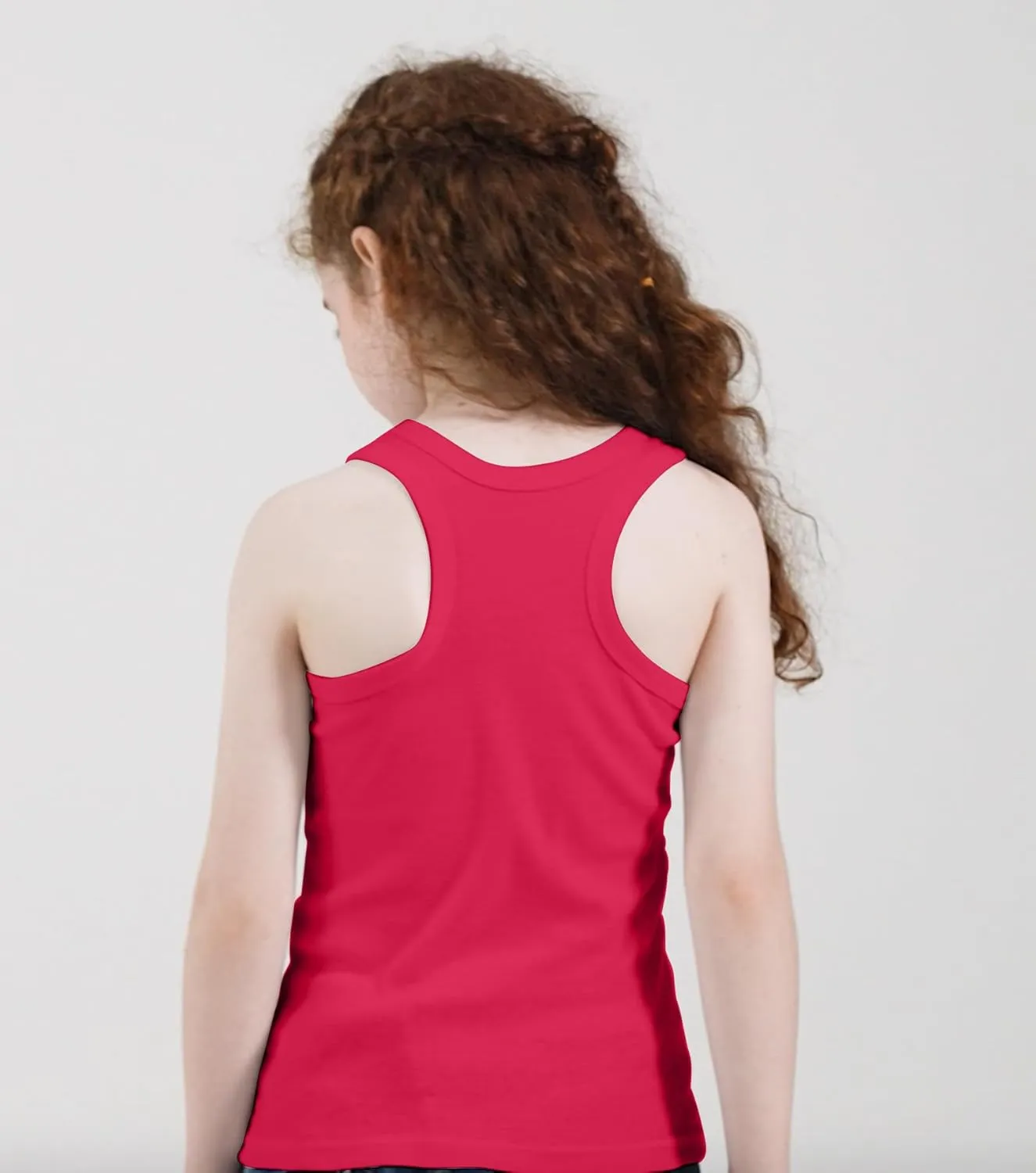 6-Pack Cotton Undershirt Tank Top 100% Cotton Soft Undershirt for Boys and Girls