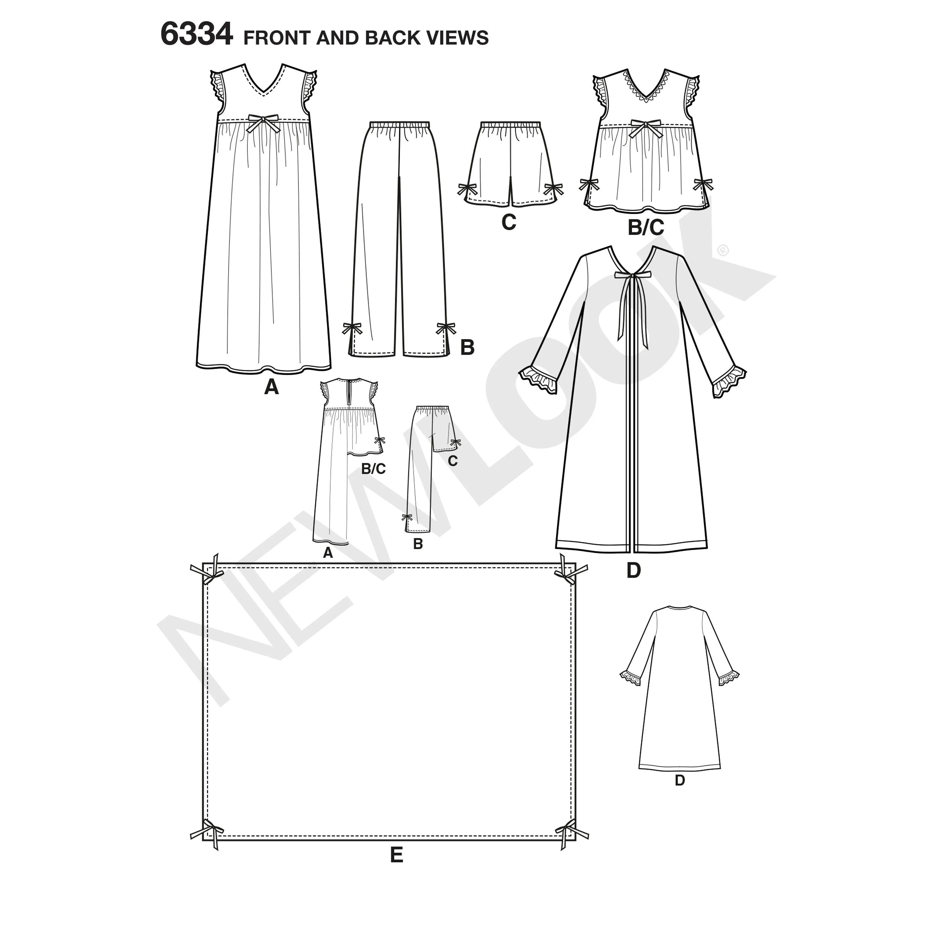 6334 Child Sleepwear