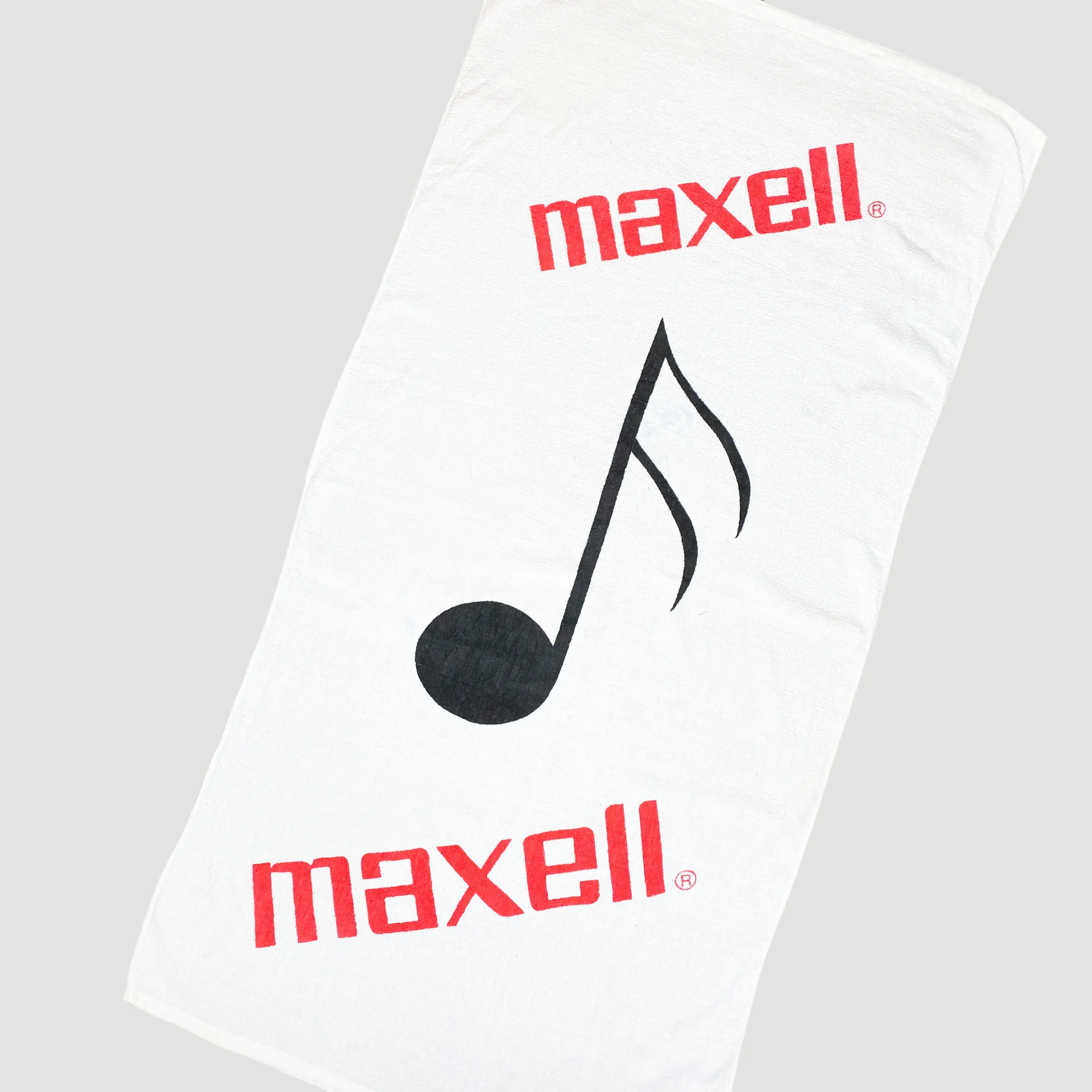 80's Maxell Musical Note Towel