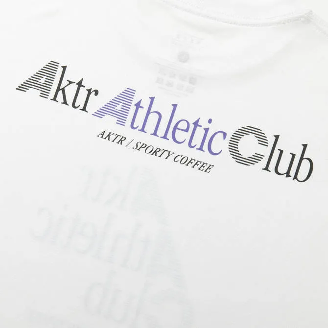 AACxSPORTY COFFEE SPORTS TEE WH