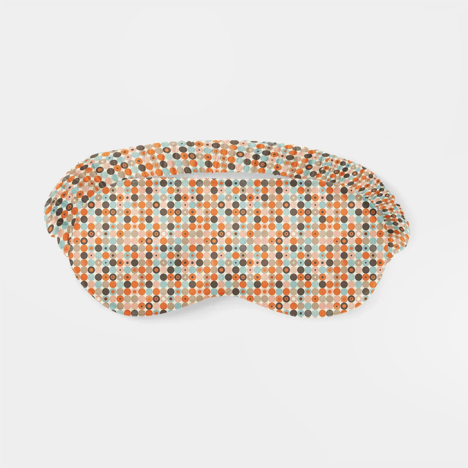 Abstract Retro Sleeping Eye Pad Blackout Eye Cover | Soft Anti-Allergic Eco-Friendly Natural Mulberry Silk Fabric