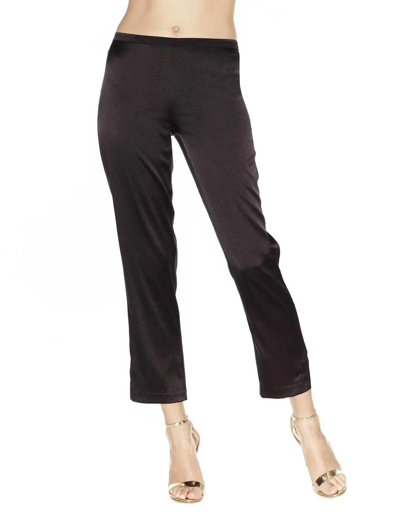 Adriana Silk Slim Pant