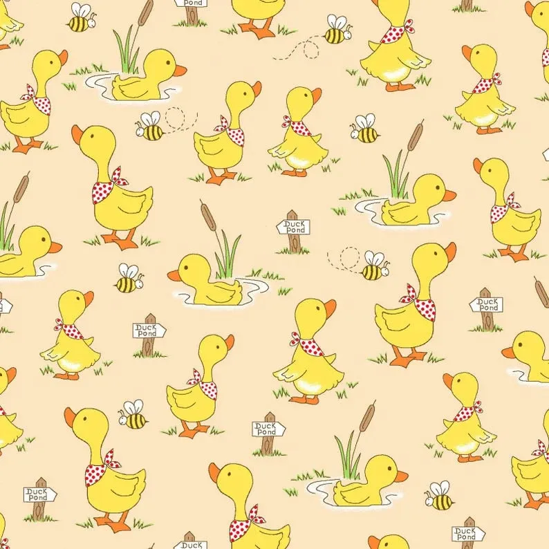 A.E. Nathan Ducks on Flannel 1018