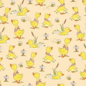 A.E. Nathan Ducks on Flannel 1018