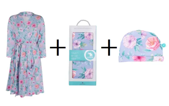 All 4 Ella Mummy Robe - Floral