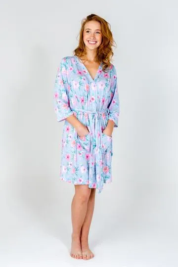 All 4 Ella Mummy Robe - Floral