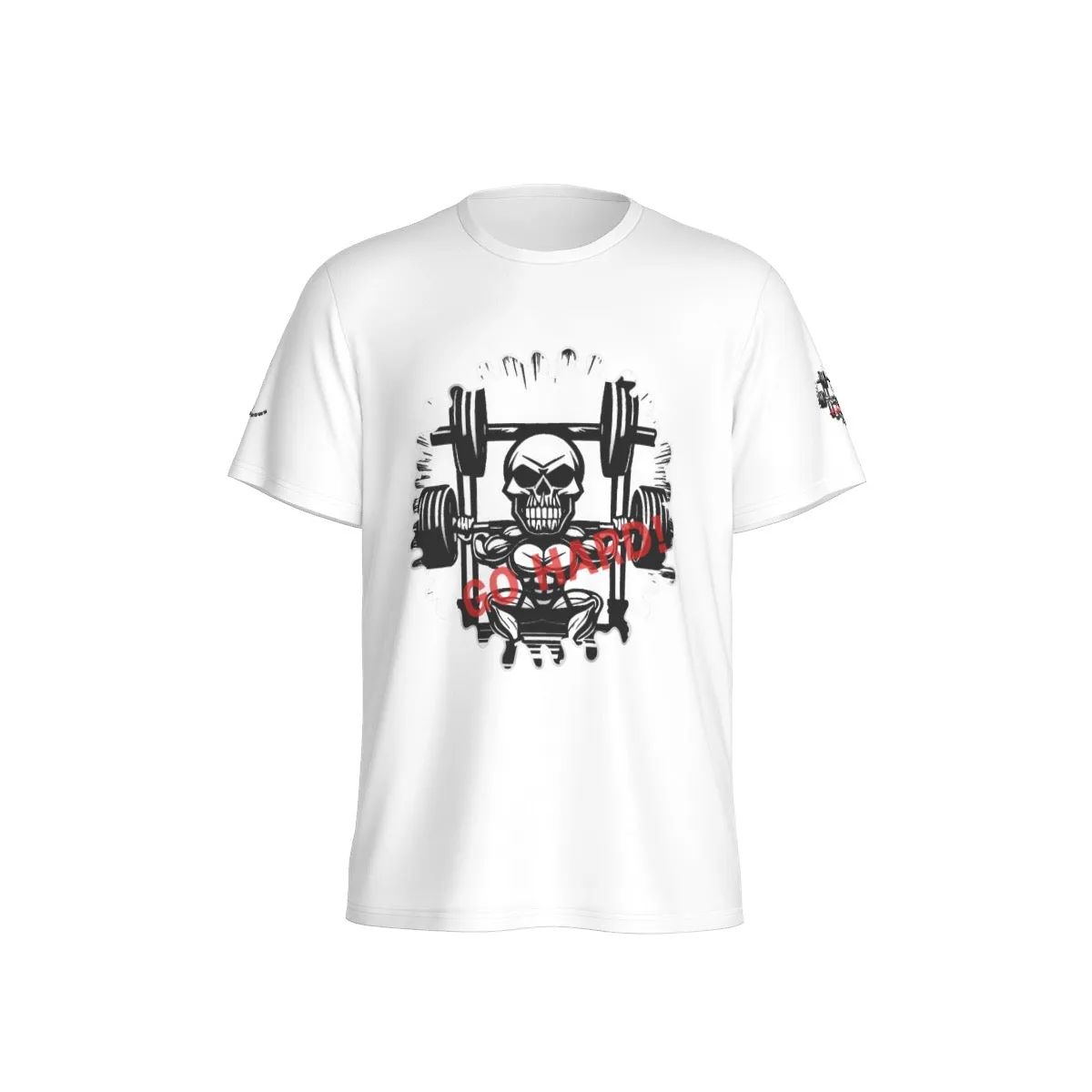 All-Over Print Men's O-Neck Sports T-Shirt go hard fitness