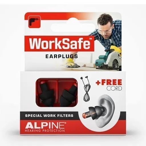 ALPINE WORKSAFE earplugs