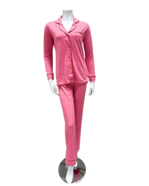 AMORE9644 Venetian Dusk/Sicilian Orange Bella Cotton Blend Pajamas Set