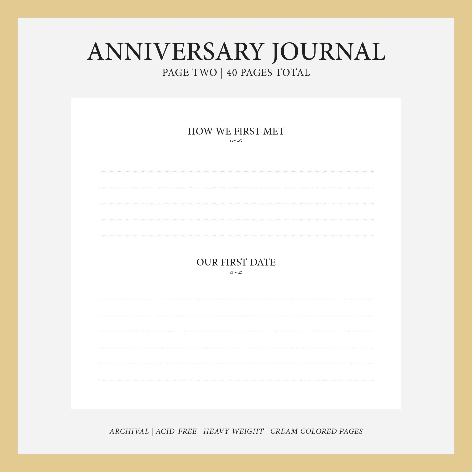 Anniversary Journal | Cover: Pink Silk | Available Personalized