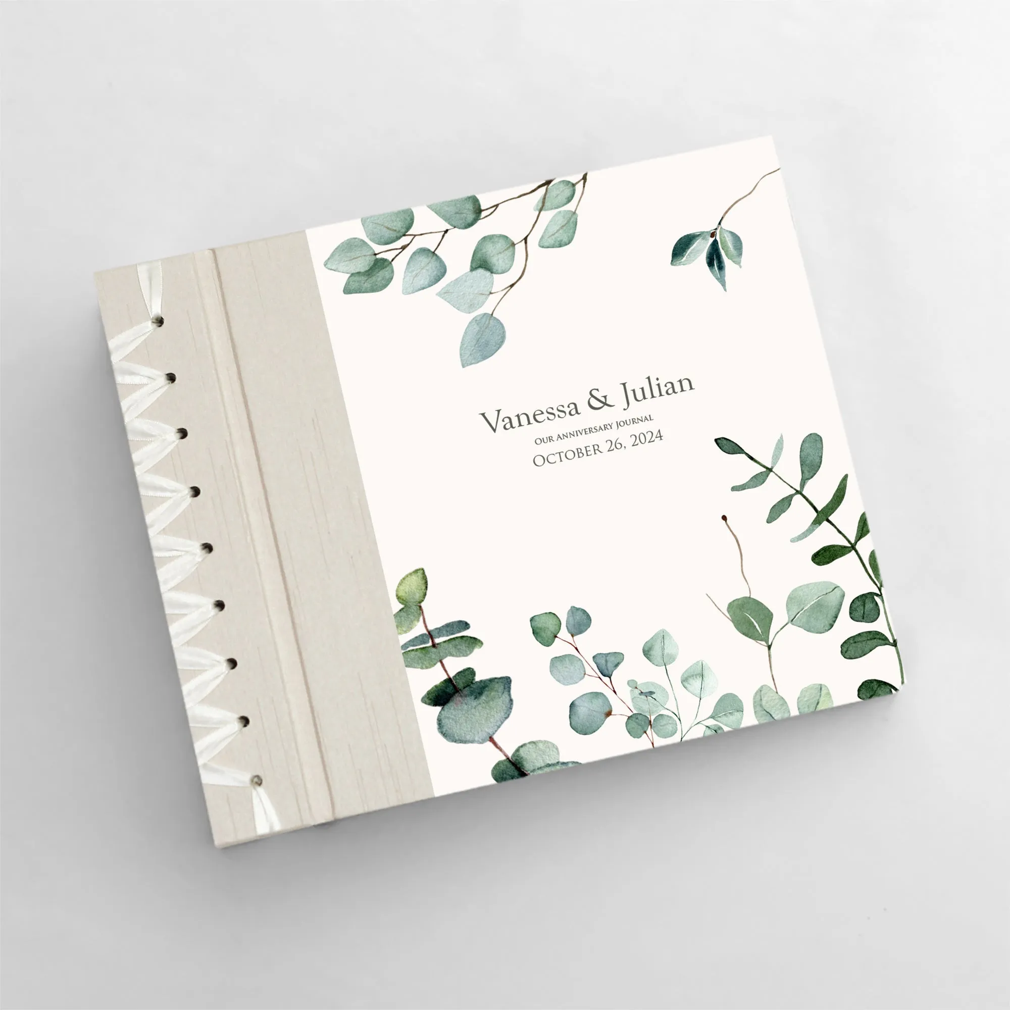 Anniversary Journal | Printed Cover: Eucalyptus | Available Personalized
