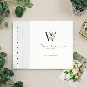 Anniversary Journal | Printed Cover: Ivory Monogram | Available Personalized