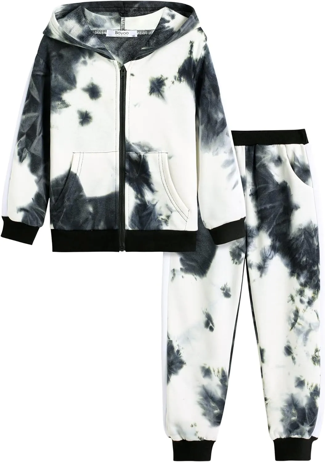 Arshiner Girls Jogger Set 2 Piece Outfits Zip Up Hoodie Sweatsuits