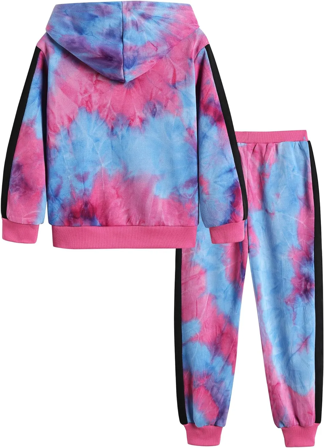 Arshiner Girls Jogger Set 2 Piece Outfits Zip Up Hoodie Sweatsuits