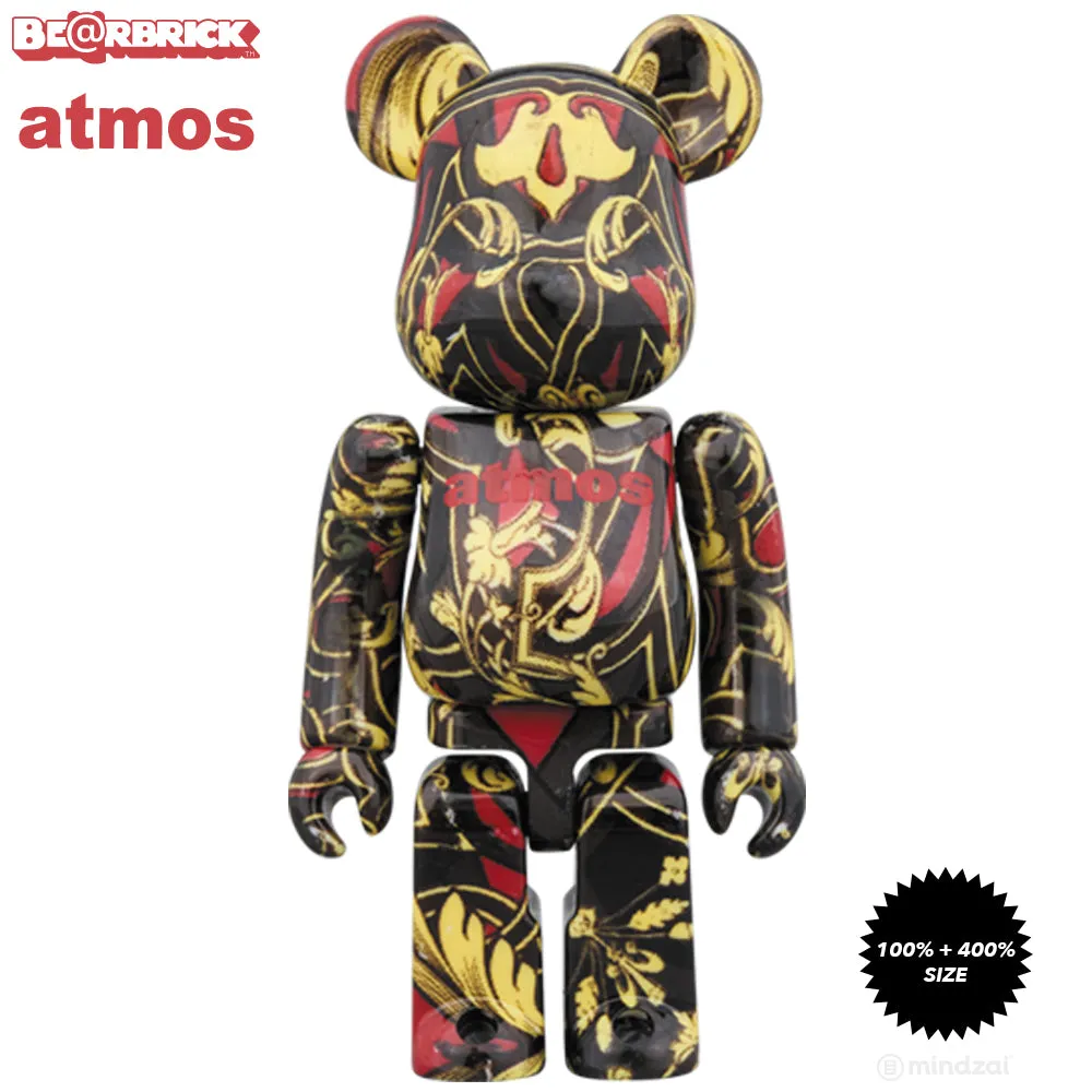 Atmos x Timberland Scarf 100%   400% Bearbrick Set by Medicom Toy