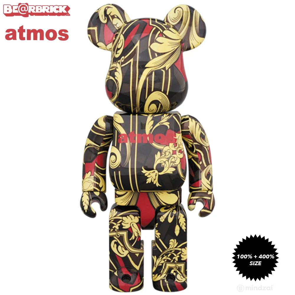 Atmos x Timberland Scarf 100%   400% Bearbrick Set by Medicom Toy