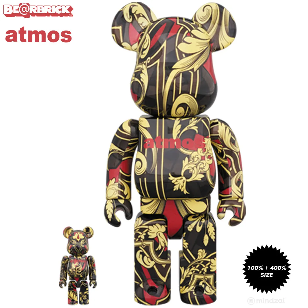 Atmos x Timberland Scarf 100%   400% Bearbrick Set by Medicom Toy