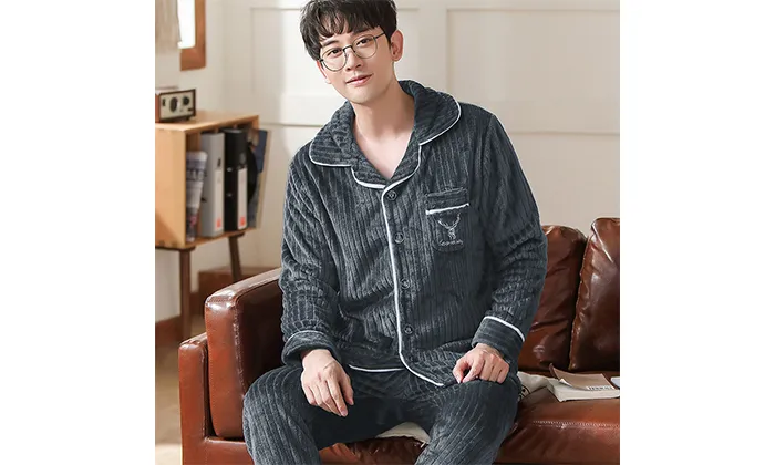 Autumn & Winter Men's Pajamas